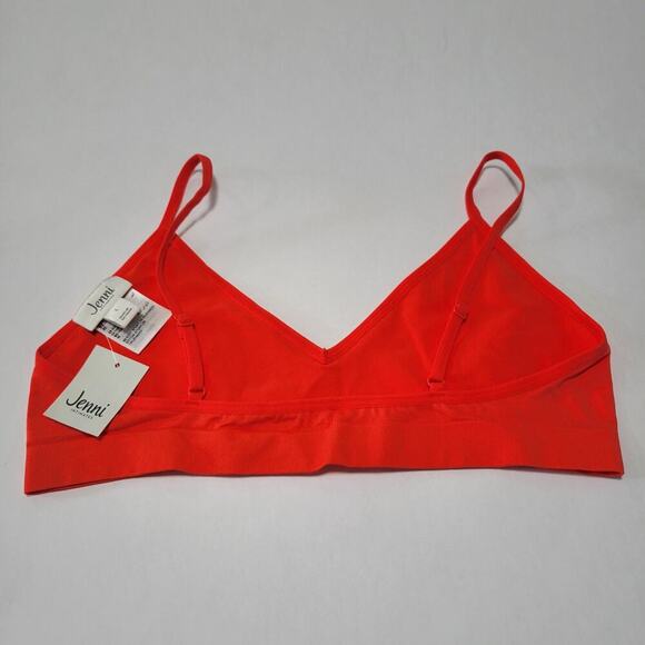 Jenni Intimates Light Support Bralette Papaya Punch Lounge PJ NWT Size Large - Picture 5 of 6
